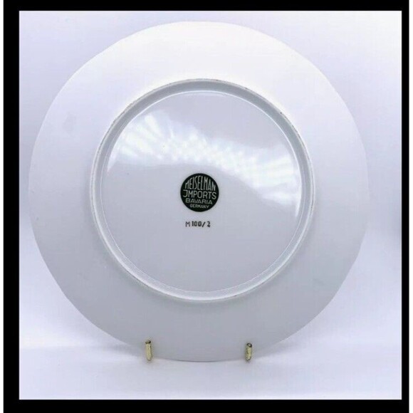 Vintage Set of 3 Meiselman Imports Bavaria Plates Trades of Old Paris Beautiful - Picture 4 of 11